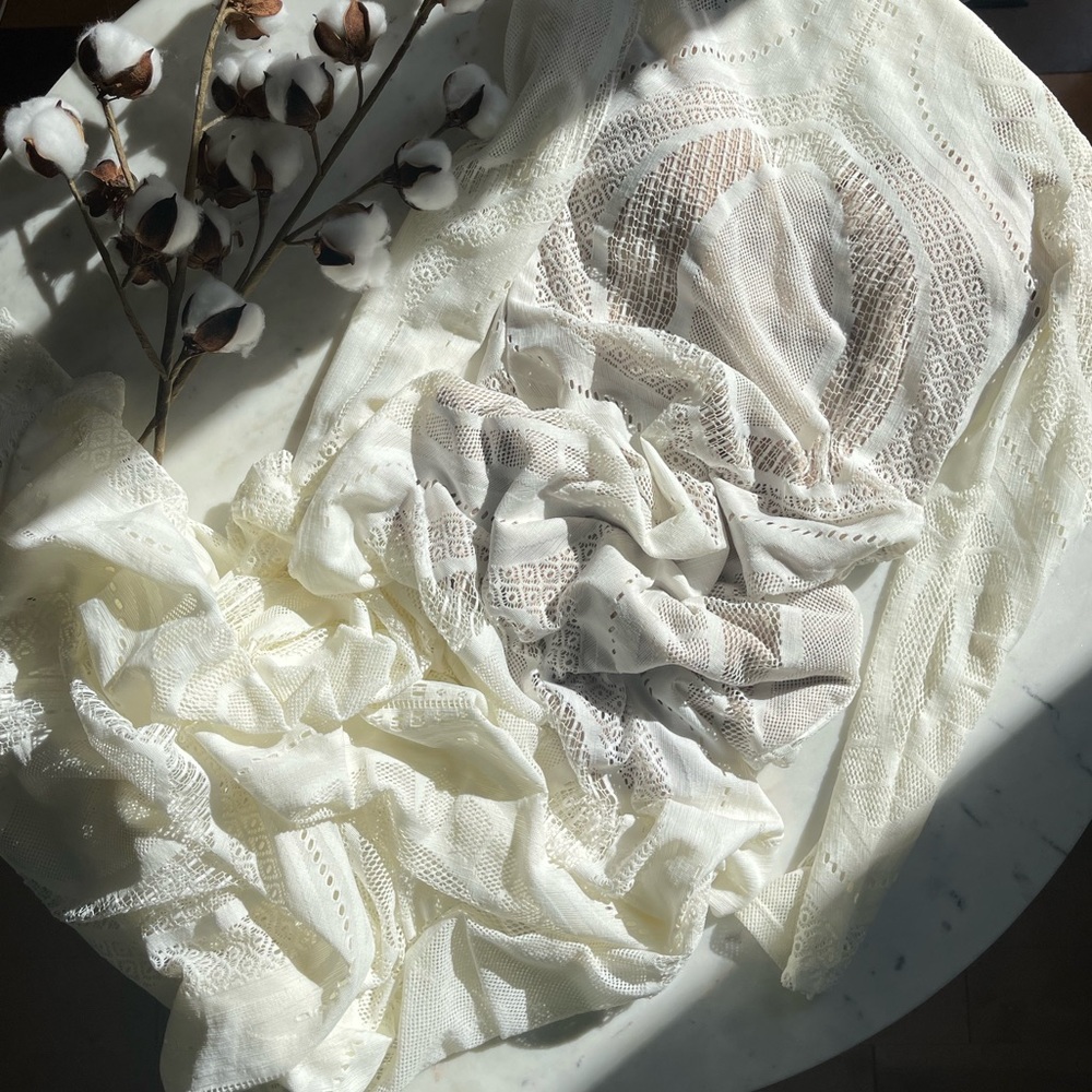 Marciano - White Lace Boho Dress, S - Picture 2 of 7